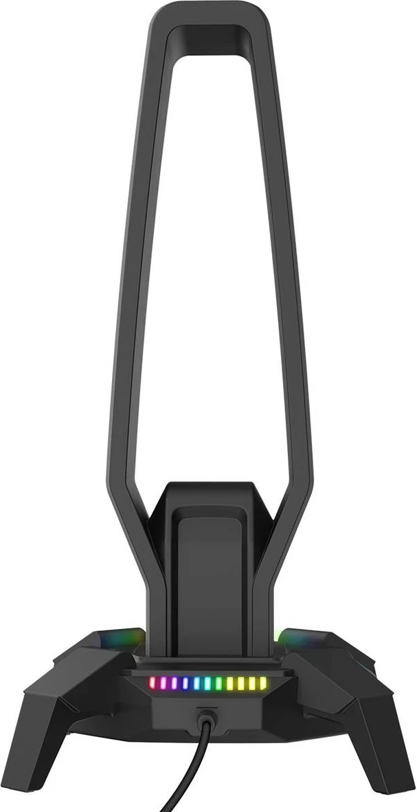 Stojak kufjesh Rampage RM-H27, RGB, USB, USB-C, i zi