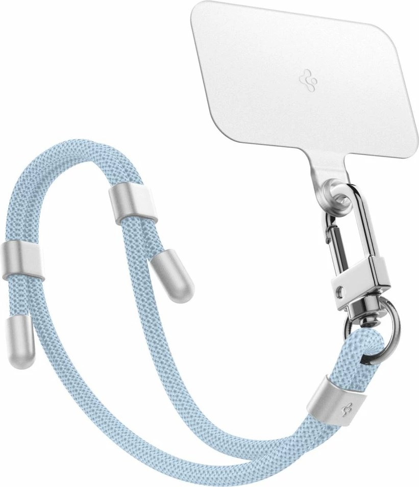 Set litarësh universal Spigen, Crossbody & Wrist Strap, ConTag Pad, kaltër
