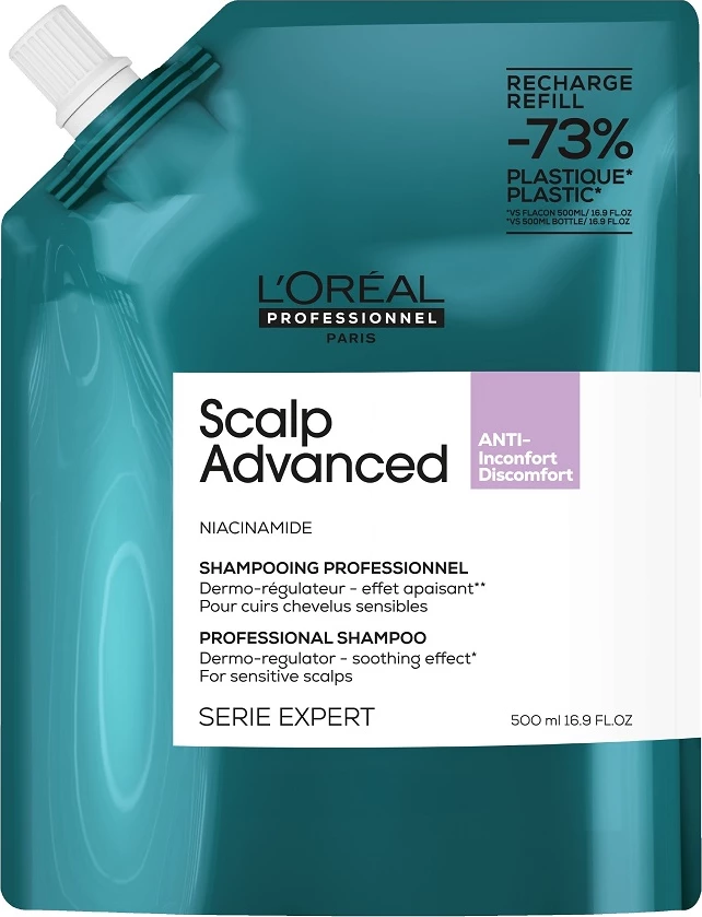 Shampon për femra L'Oreal Professionnel Serie Expert Scalp Advanced Soothing Refill 500ml