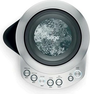 Çajnik elektrik Sage 1.7L, 5 nivele temperature, inox i krehur