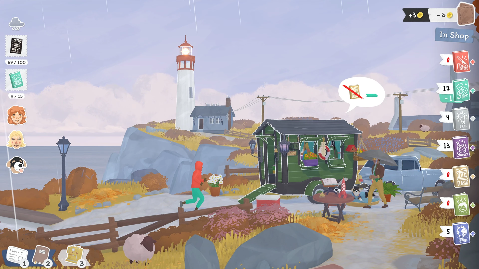Lojë Nintendo Switch Silver Lining Interactive Tiny Bookshop, përfshin digital soundtrack, PEGI 12