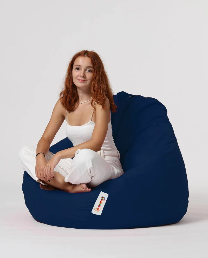 Qese për ulje XXL për kopsht, ngjyrë e kaltër e errët, Atelier del Sofa