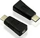Adapter USB 2.0 VALUE Type-C (M) në Micro-USB B (F), i zi