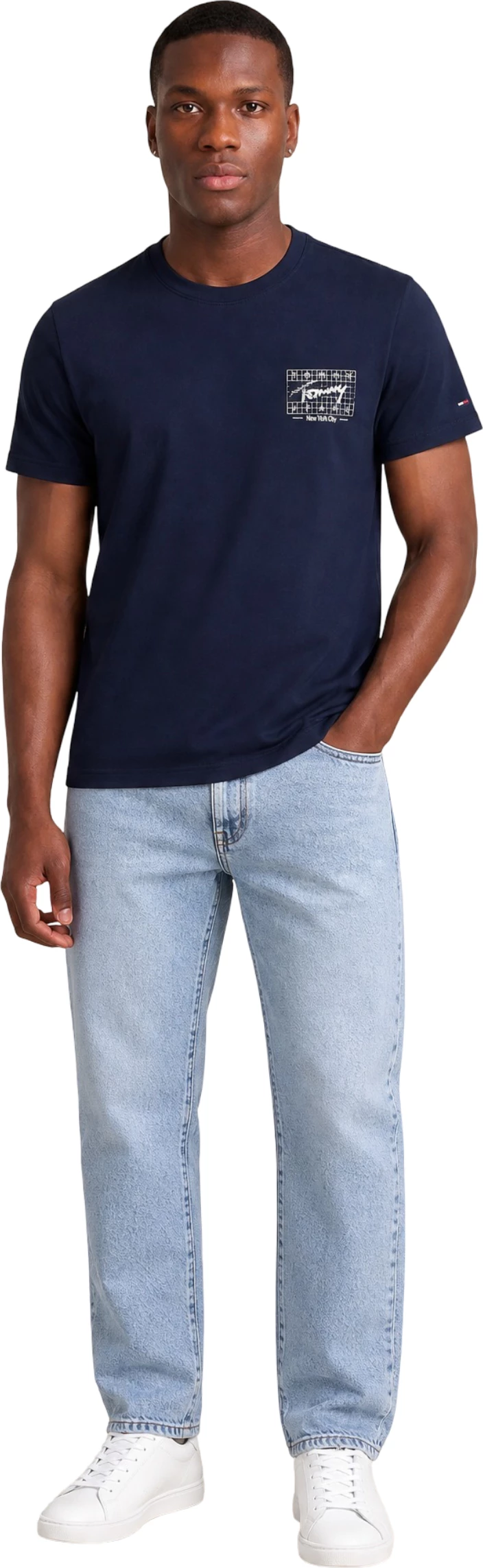 Maicë për meshkuj Tommy Hilfiger Jeans DM0DM23177, blu e errët [Madhësia: L]