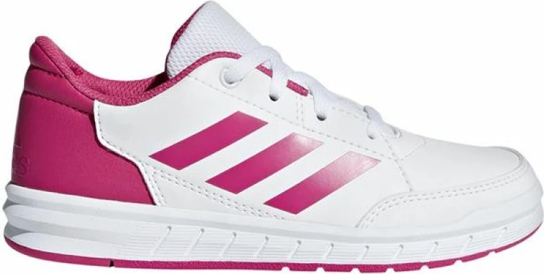 Atlete për fëmijë adidas, të bardha dhe rozë