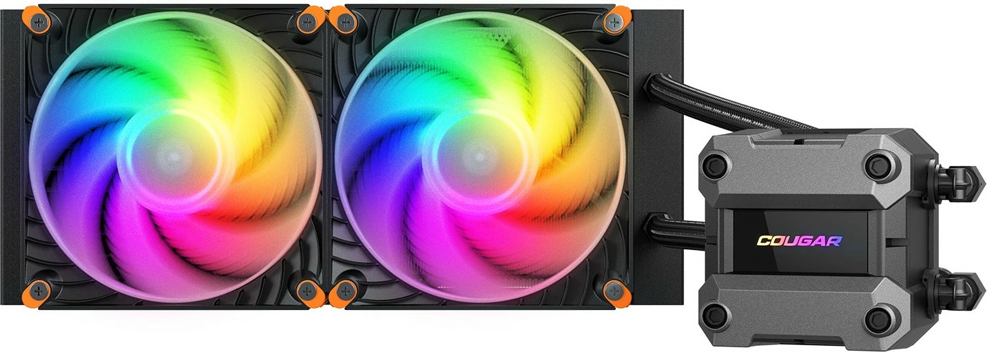 Ftohës uji CPU Cougar Poseidon Ultra 240, ARGB, i zi