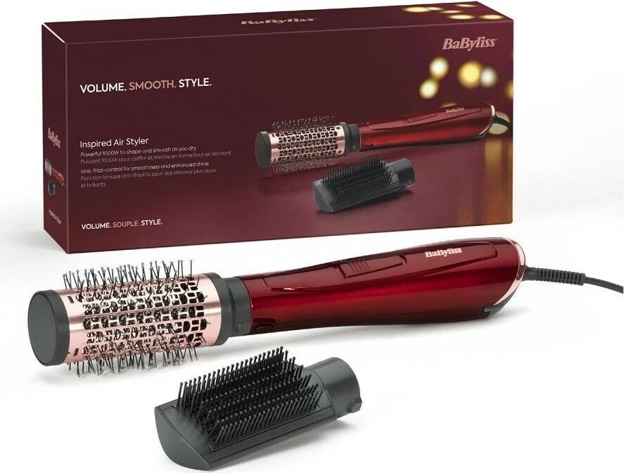 Brushë stiluese për flokë BaByliss Inspired, e kuqe