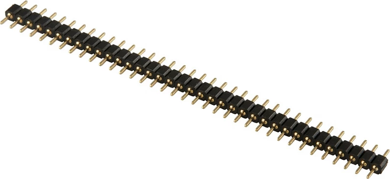 Lidhës PIN (PIN-Leiste) për shirit LED RGB Synergy21, i zi