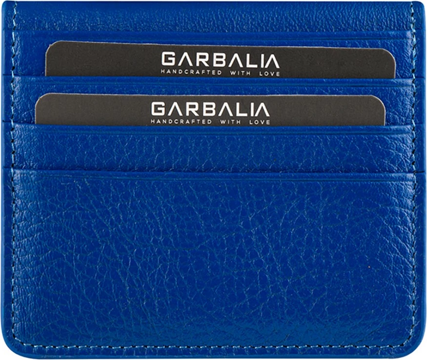 Portofol për burra, lëkurë natyrale, ngjyrë Sax Blue, Zoozie Bags, Argenta