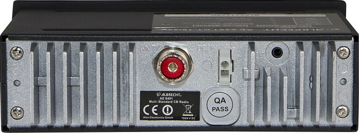 Radio CB Albrecht AE 6491 CT, VOX handsfree, ekran LCD, e zezë