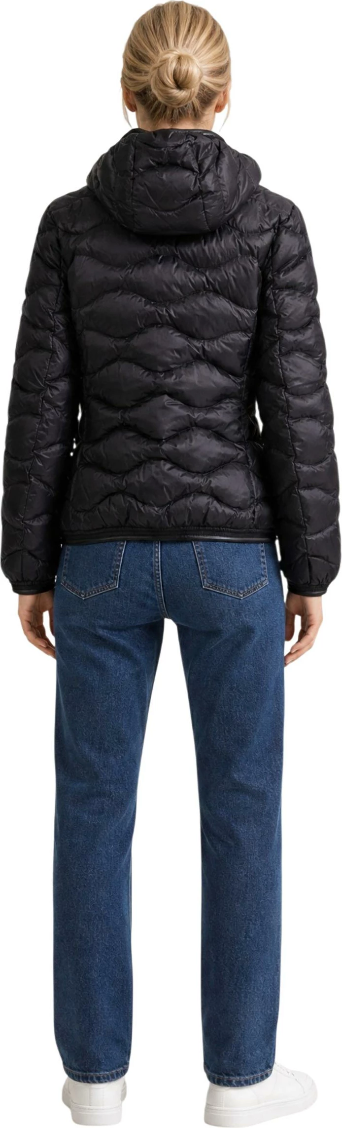 Jakne për femra Blauer CAMELIA 26WBLDC03033, e zezë-bezhë [Madhësia: XS]