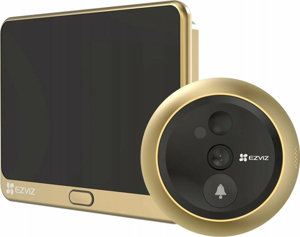 Zilë dere me kamerë Ezviz DP2C 2MP 4.3\" WiFi 1080p 4600mAh, Silver