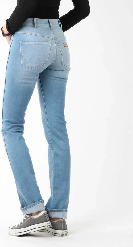 Pantallona Wrangler femra, të kaltra