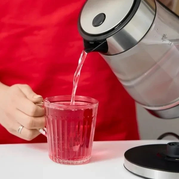 Ibrik elektrik MPM MCZ-122, 1.7 L, 2200 W, Inox, i zi