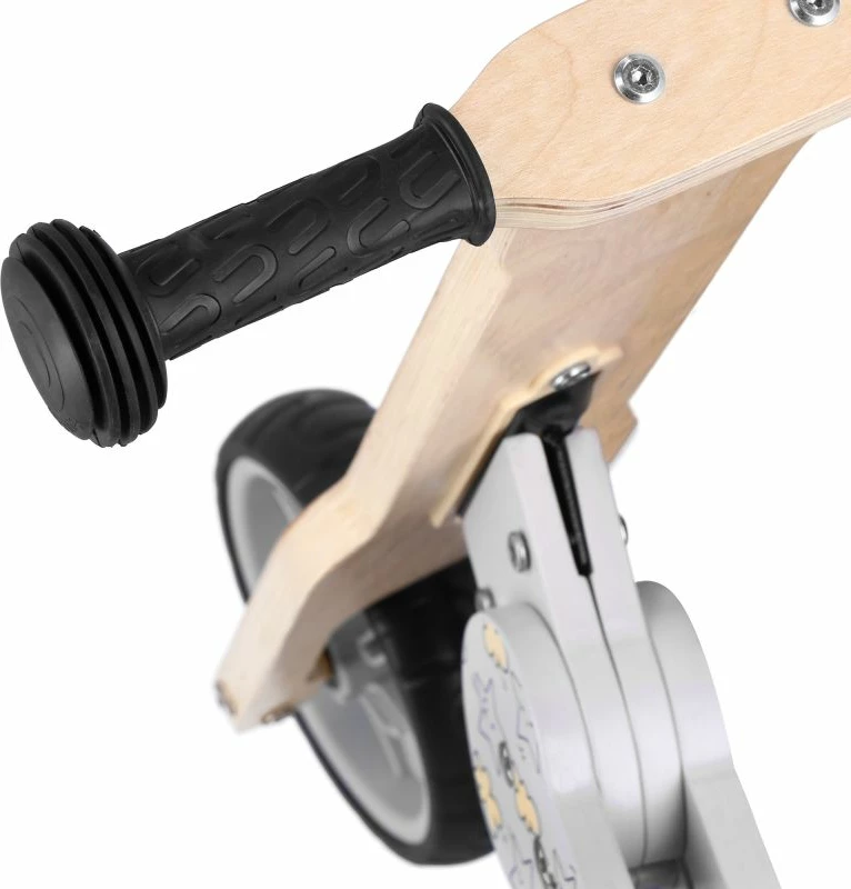 Bicikletë e balancës dhe trotinet për fëmijë 2në1 Spokey WOO-RIDE MULTI, e verdhë