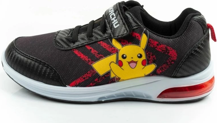 Atlete fëmijësh Leomil Pokemon, të zeza me LED