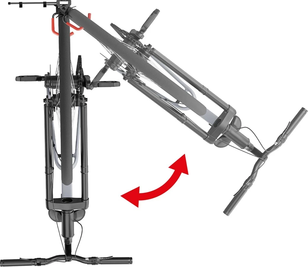 Mbajtës biçiklete Maclean MC-499, i montuar në mur, 35kg, Zi