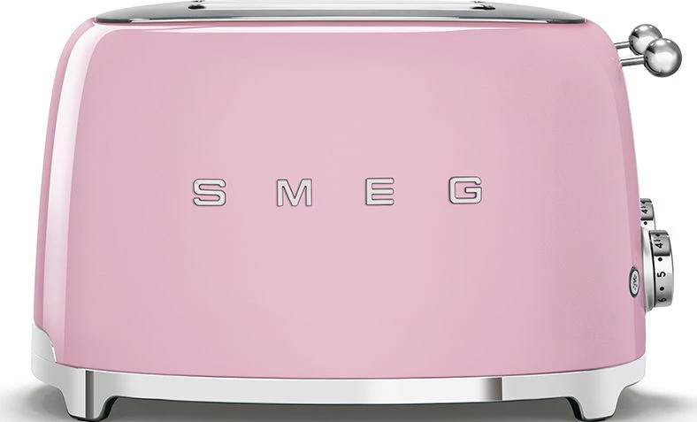 Toster Smeg TSF03PKEU 4 slota 2000W, rozë pastel
