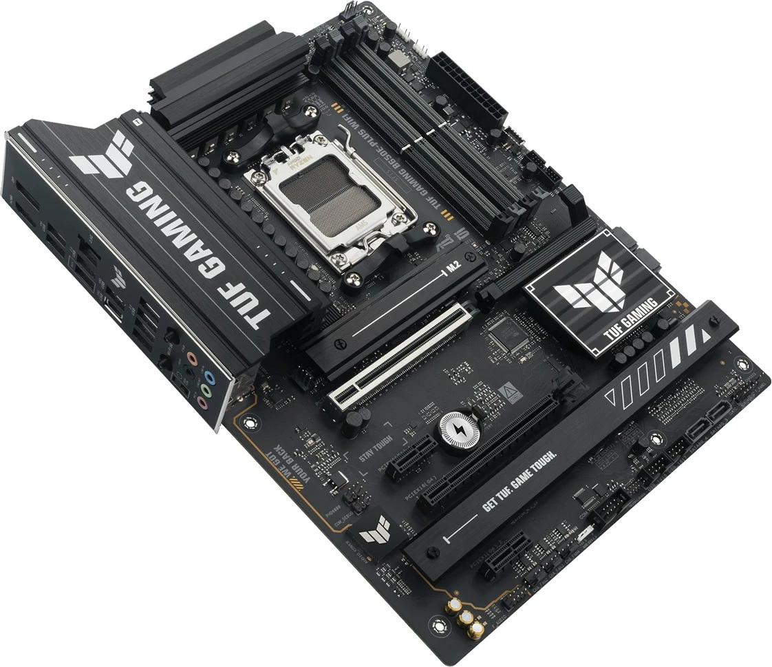 Pllakë amë ASUS TUF GAMING B650E-PLUS WIFI, Socket AM5, ATX, Wi-Fi 6E, E zezë