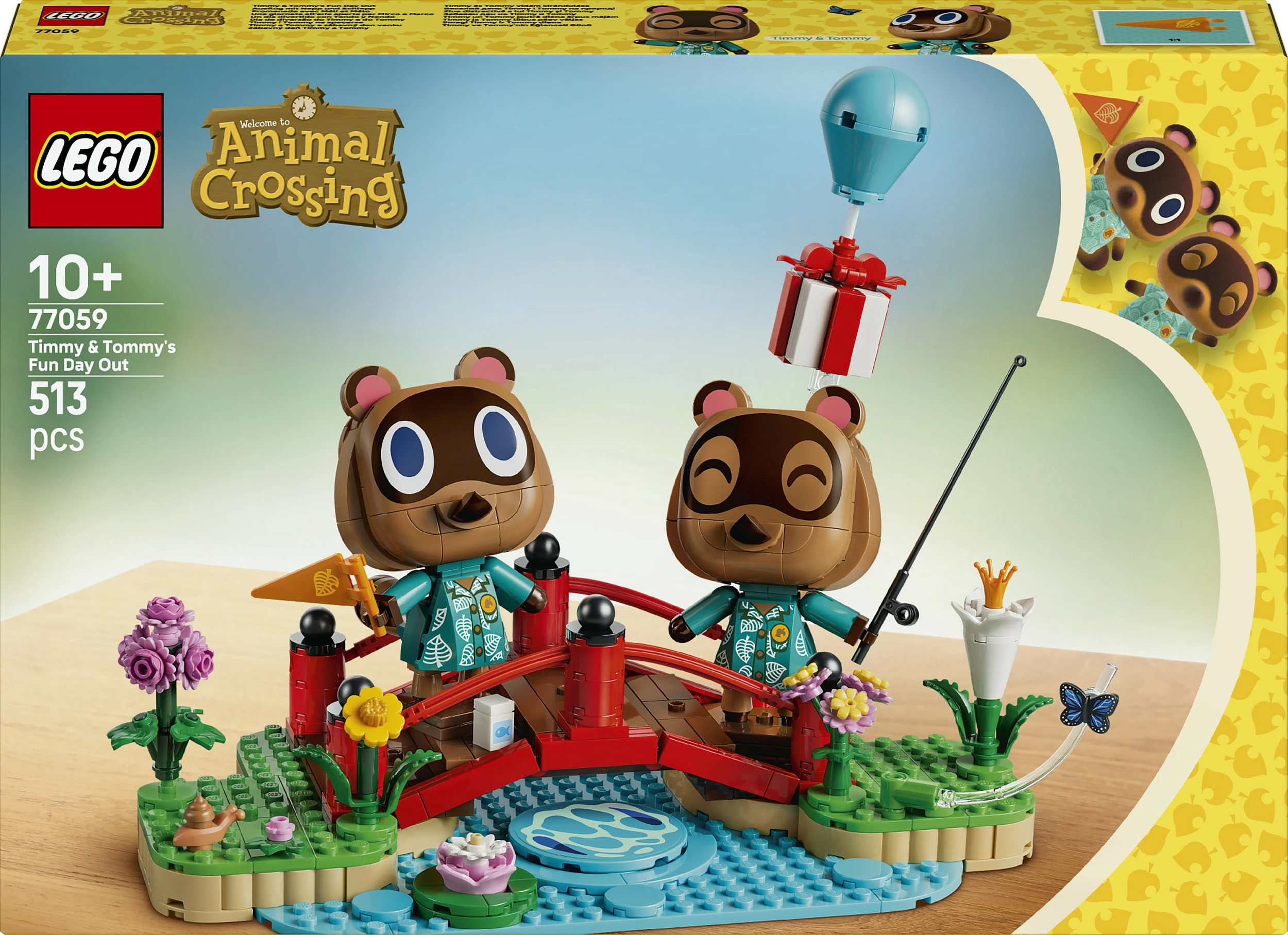 Set ndërtimi LEGO Animal Crossing 77059, 1234 pjesë, 10+, multikolor