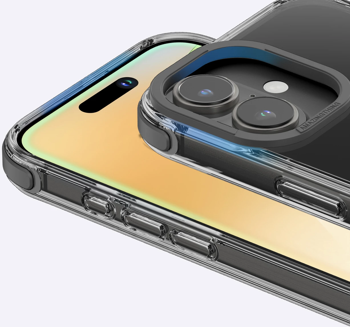 Mbështjellës AmazingThing Omni Mag Case për iPhone 16 Plus, i zi