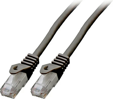 Kabllo rrjeti EFB Elektronik RJ45 Cat6, 1.5m, U/UTP, LSZH, e zezë