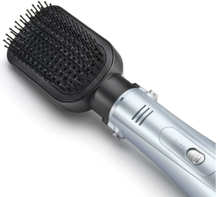 Furçë ajri e nxehtë BaByliss Hydro-Fusion HydroFusion AS774E 4 në 1, argjendtë/gri