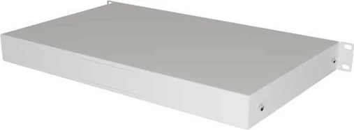 Sirtar rack LANBERG 19" 1U 270mm, me bravë, gri