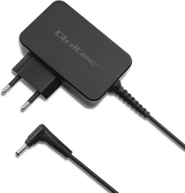 Adapter rryme Qoltec 52393 për Lenovo, 45W, 20V, 2.25A, 4.0x1.7 mm, i zi