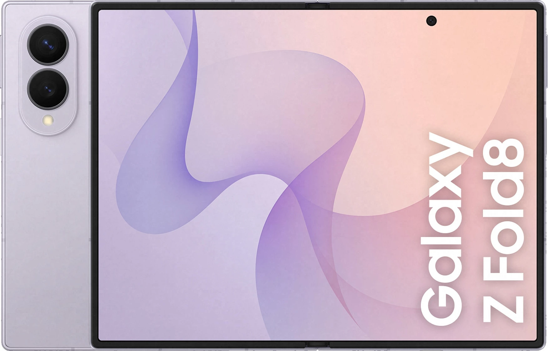 Celular Samsung Galaxy Z Fold8, 12GB RAM, 256GB, Lavender