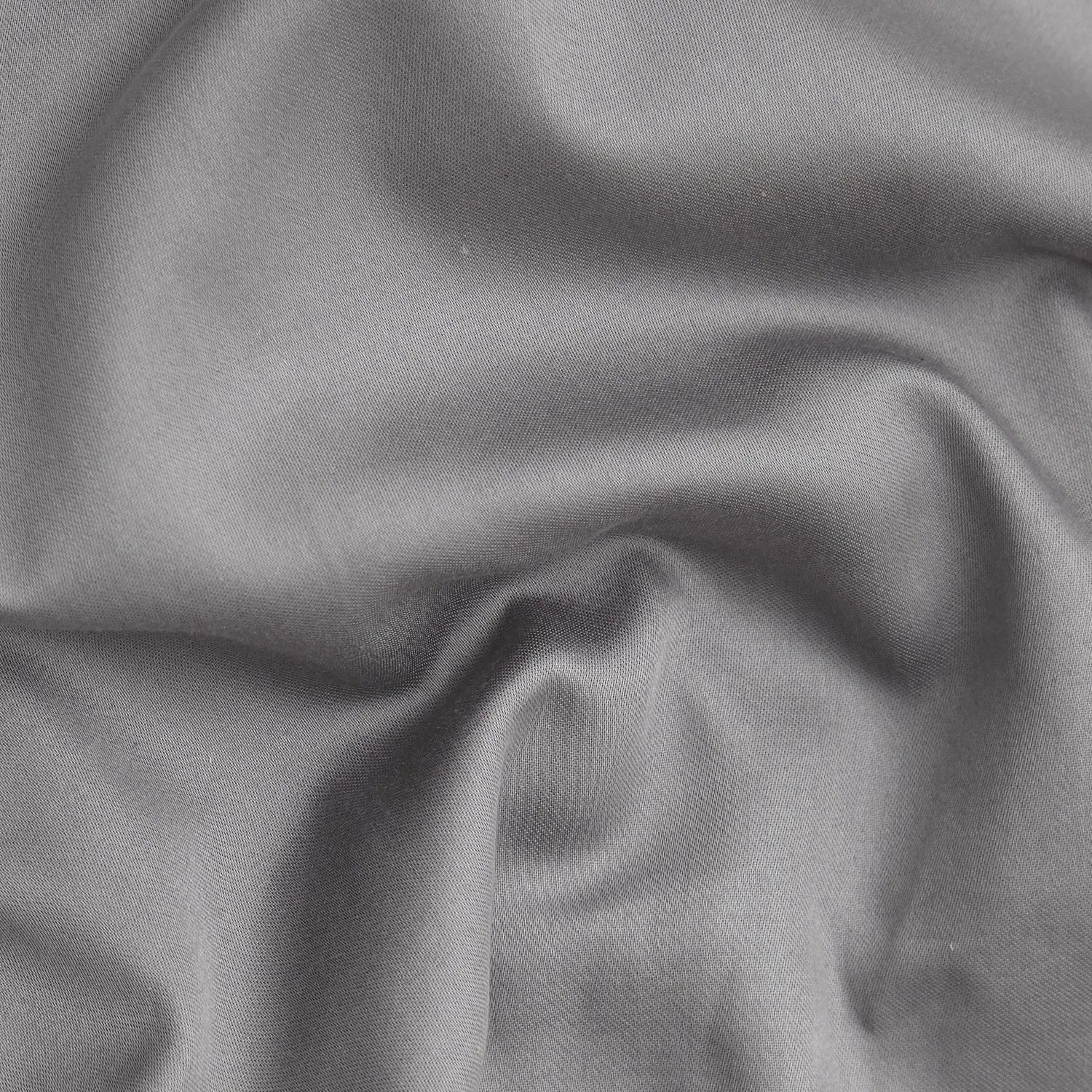 Set mbulesë për jorgan king satin, ngjyrë gri e errët, L'Essentiel Linge de Maison