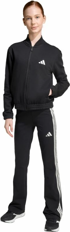 Trenerka për vajza adidas, e zezë
