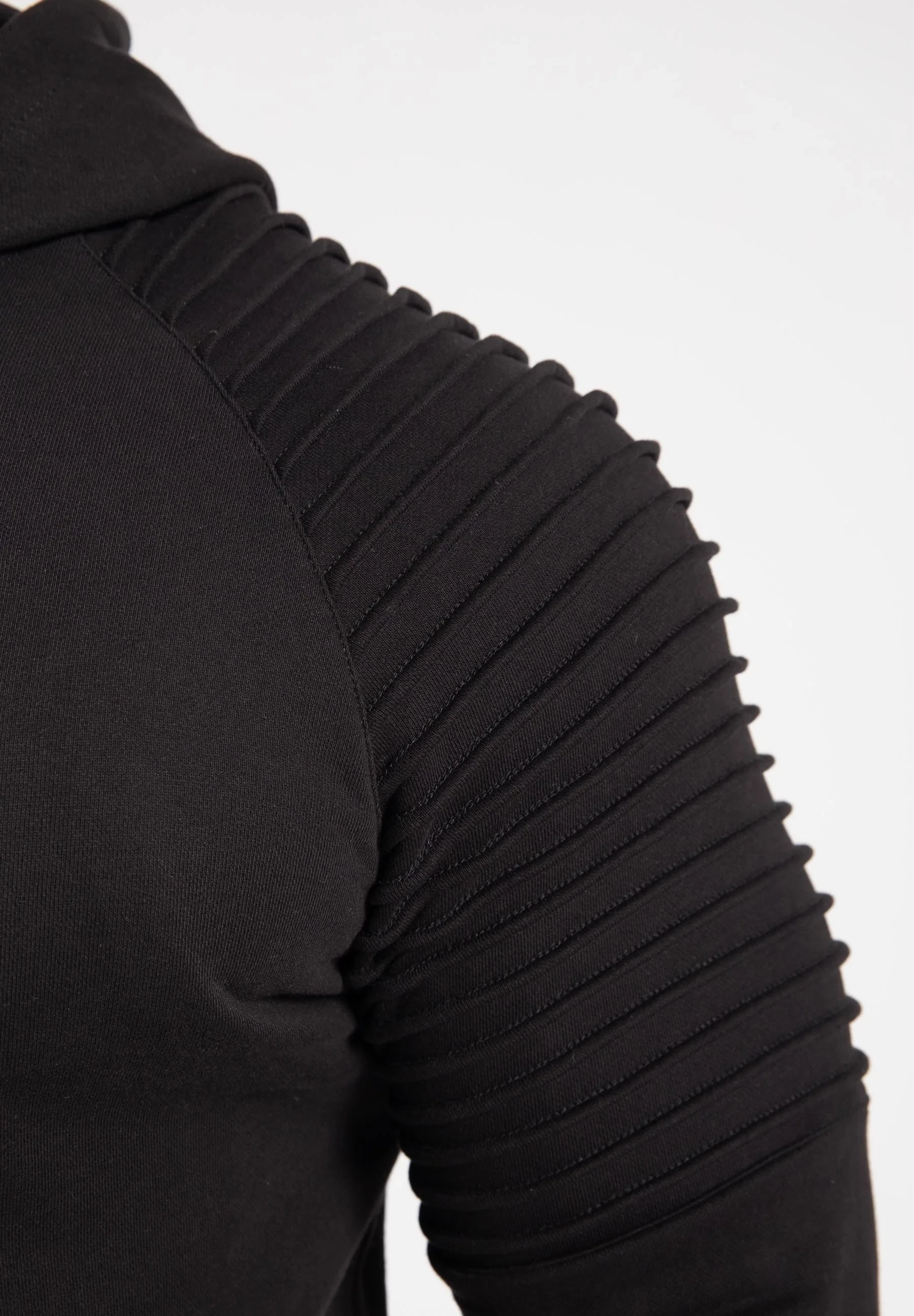 Georgia Zipped Hoodie - Black [Madhësia: M]