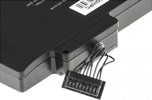Bateri laptop Green Cell për Apple MacBook Pro 13", 11.1V 4400mAh, e zezë
