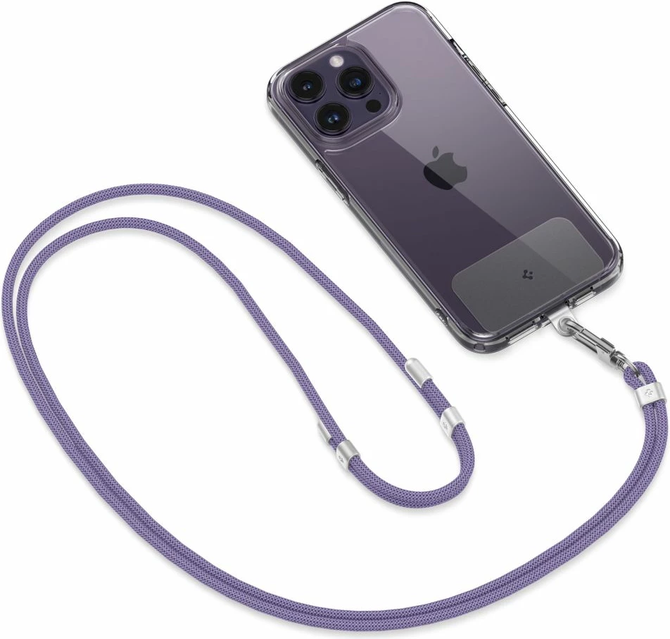 Set litarësh universal Spigen me rrip për trup dhe dorë, vjollcë