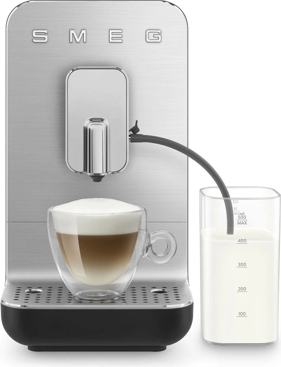 Makinë automatike espresso Smeg BCC13BLMEU, 1.4 L, 19 bar, e zezë matte