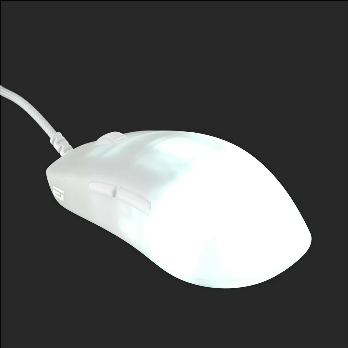 Maus gaming Endgame Gear OP1 RGB, White Frost