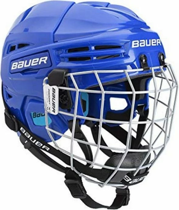 Helmetë hokeji për djem Bauer, e bardhë [Ngjyra: E zezë]
