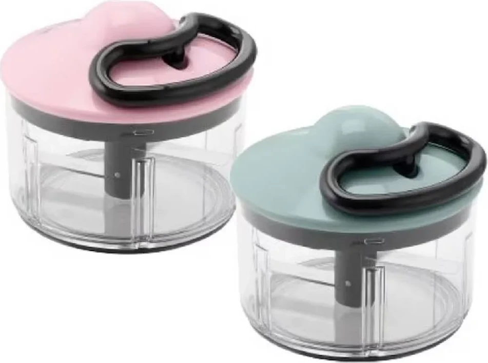 Grirës ushqimi manual, Tefal, K1330755, 500 ml, gri/rozë