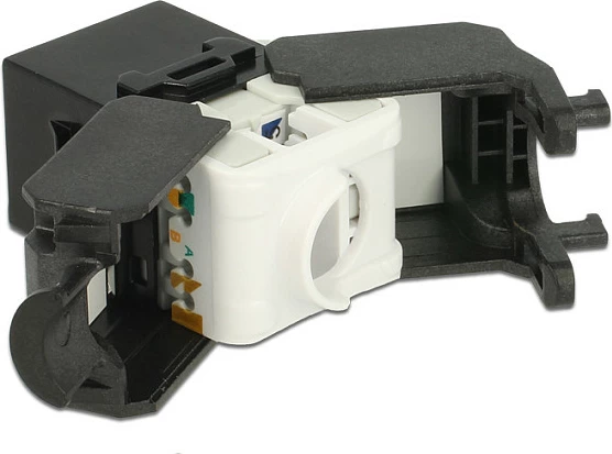 Modul Keystone RJ-45 DeLOCK 86267, LSA, Cat6A, i zi