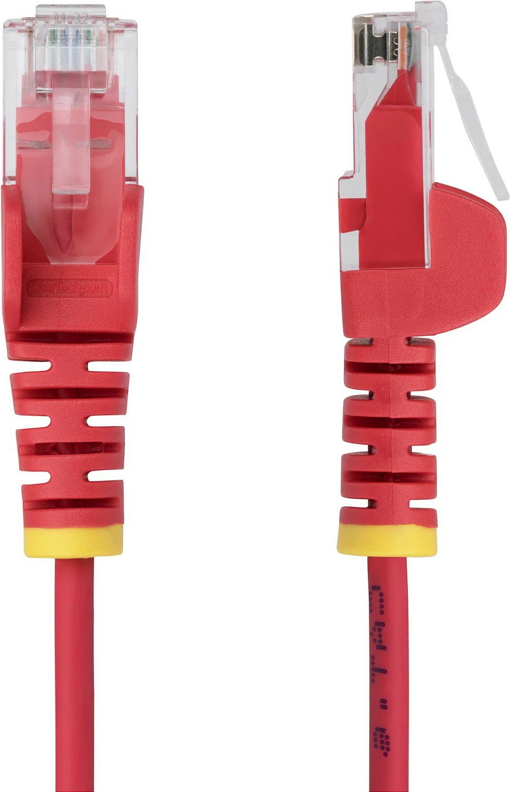 Kablë rrjeti StarTech Cat6 10m, RJ45, slim LSZH, e kuqe