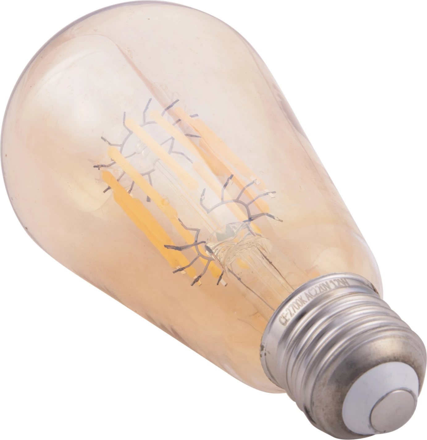 Llambë LED filament, 12W, E27, 3000K, ngjyrë ari, FH4189.02 7
