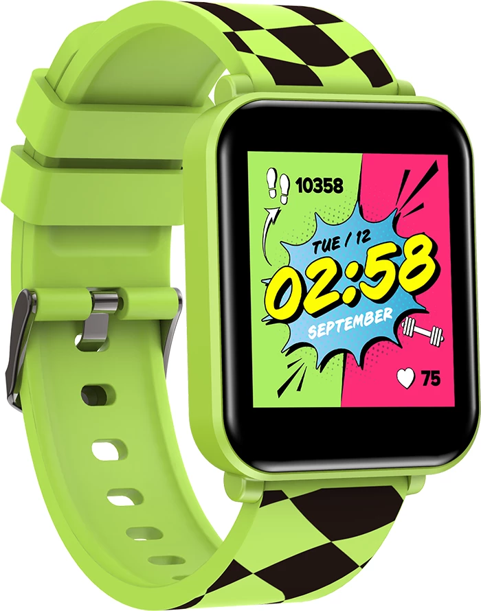 Smartwatch CANYON Joyce KW-43 1.54\" IPS 128 MB Dual BT Music, gjelbër