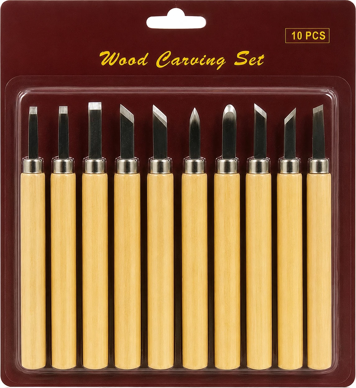 Wood Carving Set – 10 Copë