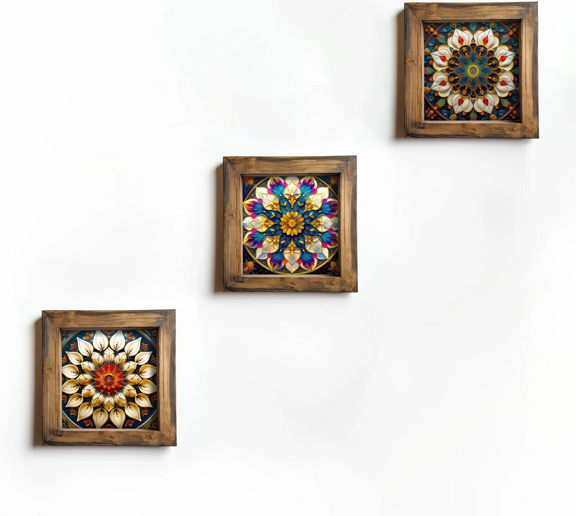 Pikturë dekorative me kornizë MDF (3 copë), Wallity, UKZM067