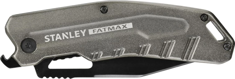 Thikë pune Stanley FATMAX Premium FMHT0-10312, teh çelik inox i kombinuar (i drejtë + i dhëmbëzuar), dorezë alumini, gri