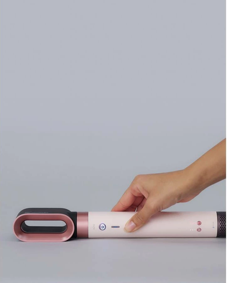 Stilues flokësh Dyson Airwrap Co-anda2x (598757) Rozë/Ar i kuq qeramik, i drejtë+i valëzuar