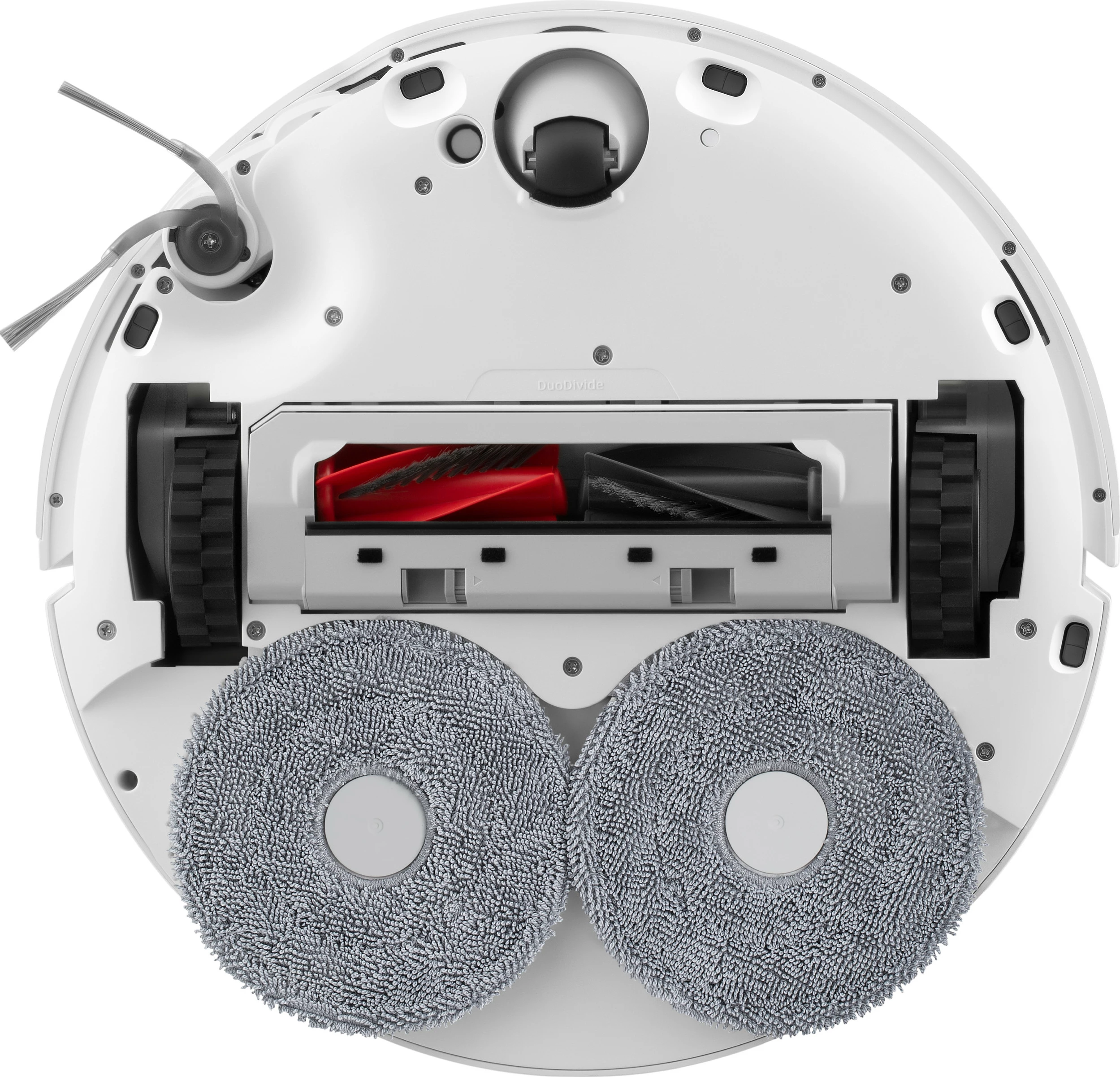 Robot fshesë Roborock Qrevo CurvX, me dok multifunksional, 22000 Pa, LiDAR, e bardhë