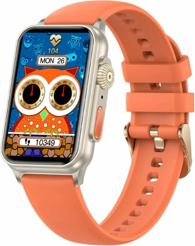 Smartwatch për femra Rubicon, portokalli
