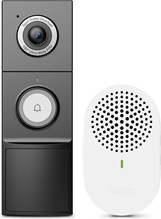 Dera me kamerë TP-Link Tapo D235, wireless, 10000 mAh, e bardhë